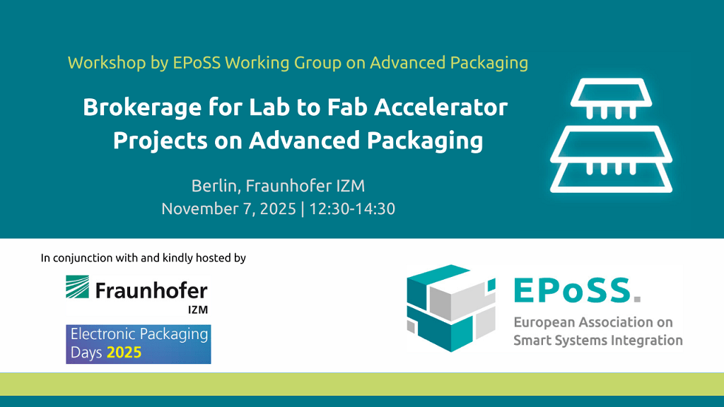 Brokerage for Lab to Fab Accelerator projects on Advanced Packaging